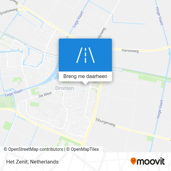 Het Zenit kaart