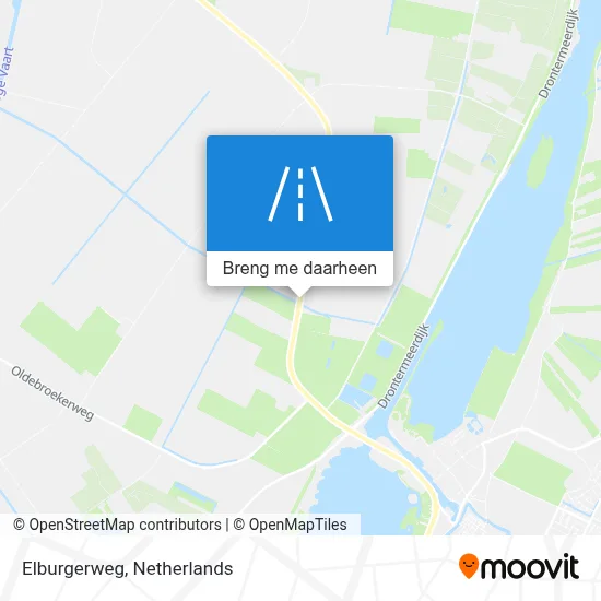 Elburgerweg kaart
