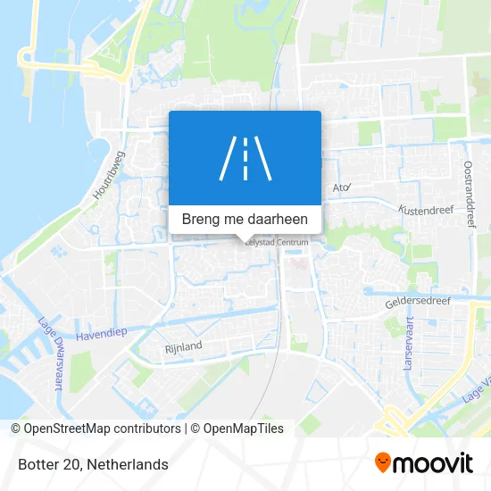 Botter 20 kaart