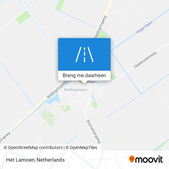 Het Lamoen kaart