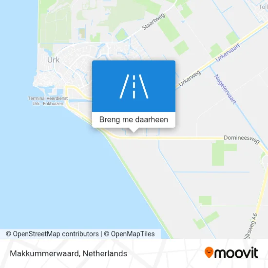 Makkummerwaard kaart