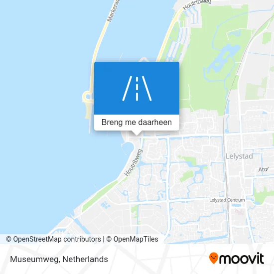 Museumweg kaart