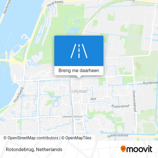 Rotondebrug kaart
