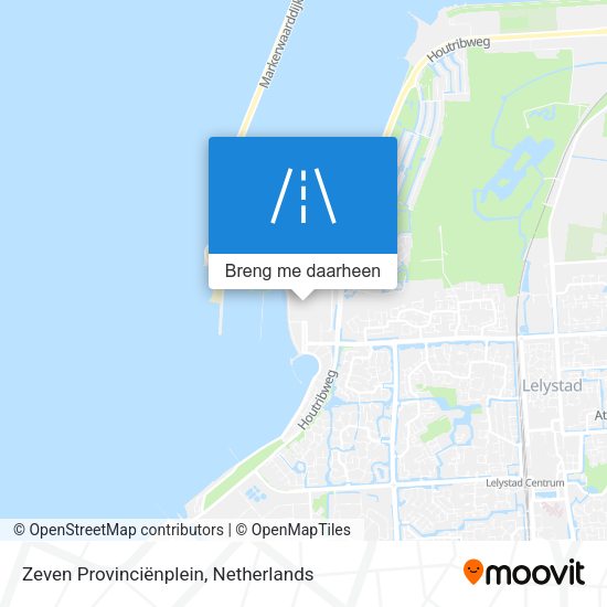 Zeven Provinciënplein kaart