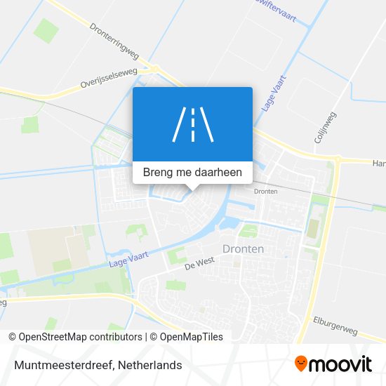 Muntmeesterdreef kaart