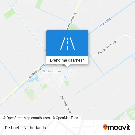 De Koets kaart