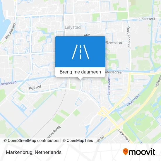 Markenbrug kaart