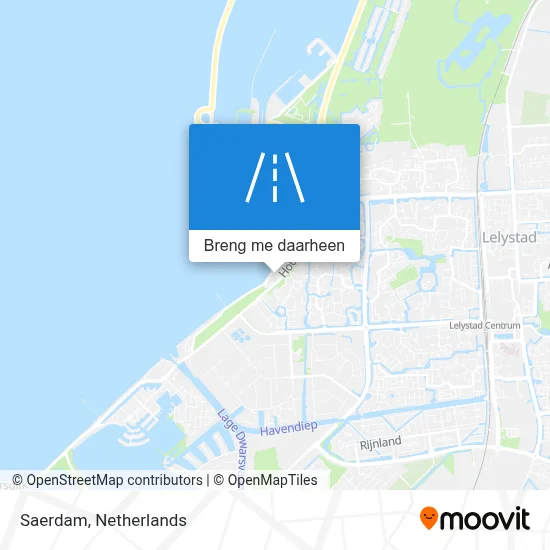 Saerdam kaart