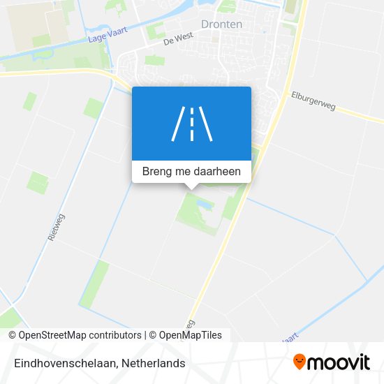 Eindhovenschelaan kaart
