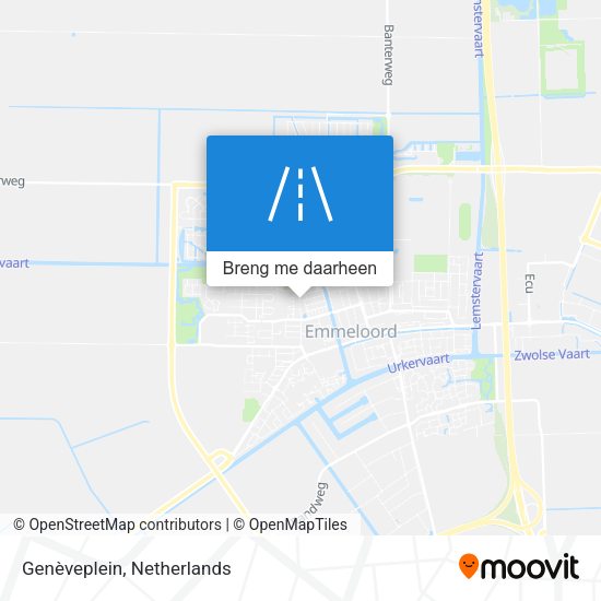 Genèveplein kaart