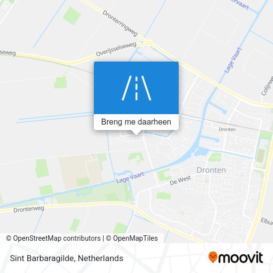 Sint Barbaragilde kaart