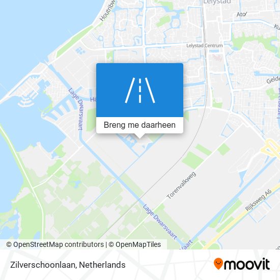 Zilverschoonlaan kaart