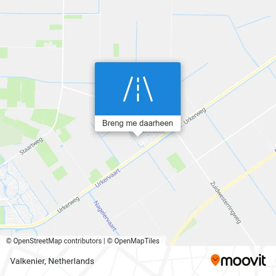 Valkenier kaart