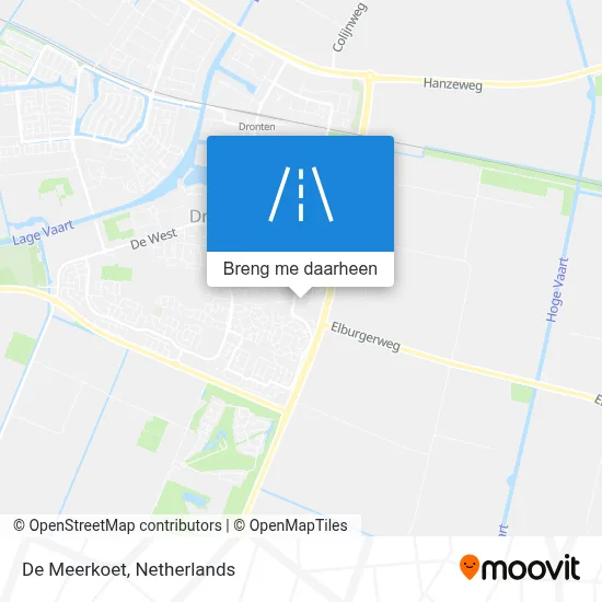 De Meerkoet kaart