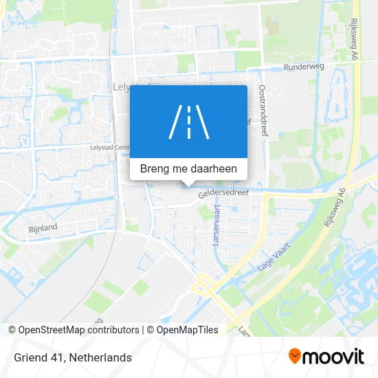 Griend 41 kaart