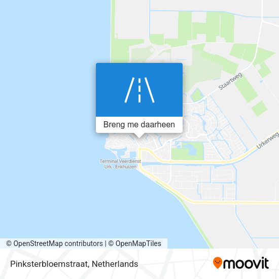 Pinksterbloemstraat kaart