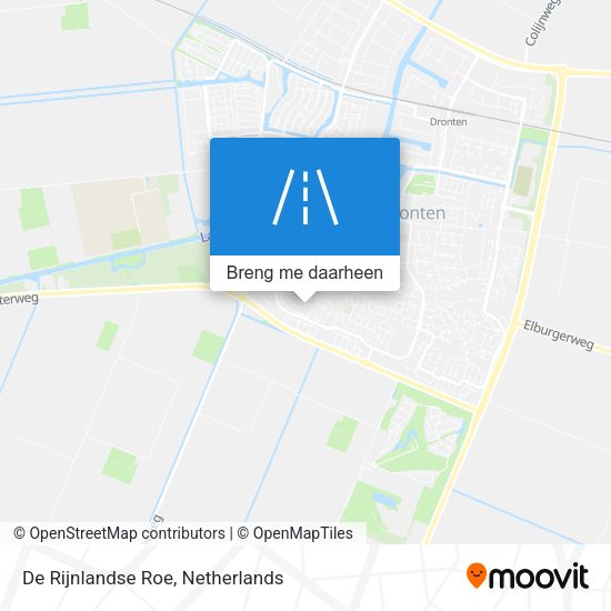 De Rijnlandse Roe kaart