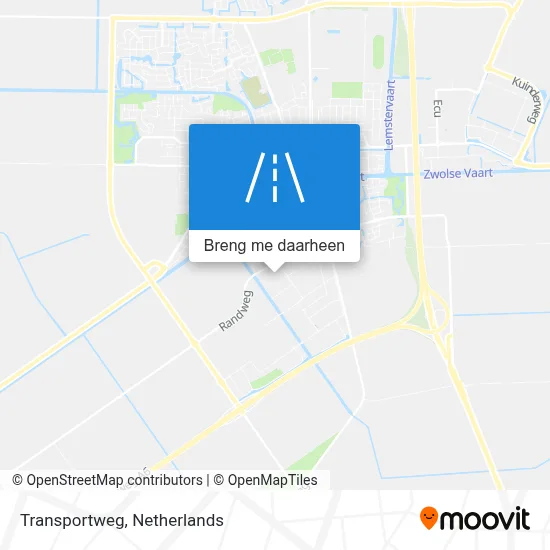 Transportweg kaart