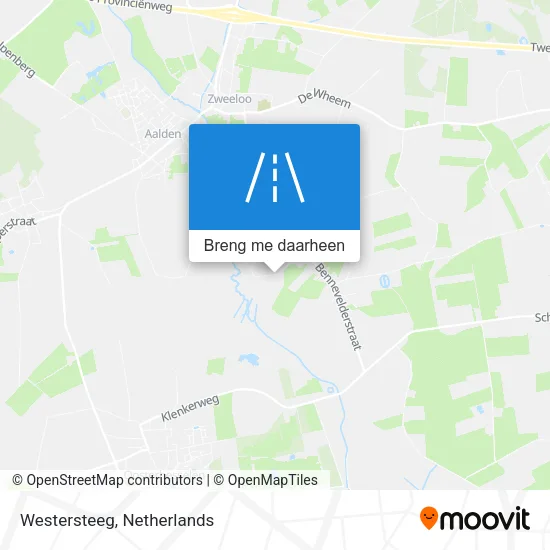 Westersteeg kaart
