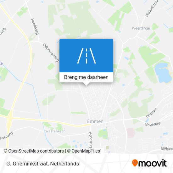 G. Grieminkstraat kaart
