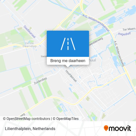 Lilienthalplein kaart