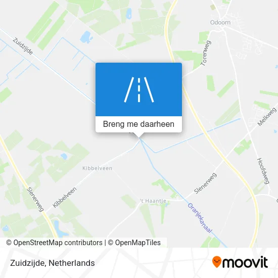 Zuidzijde kaart