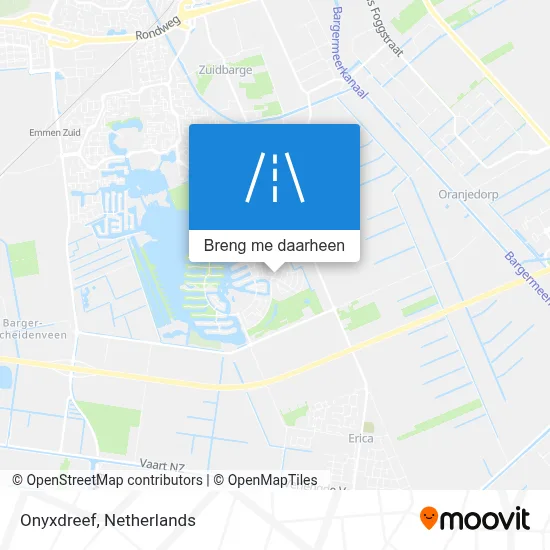 Onyxdreef kaart