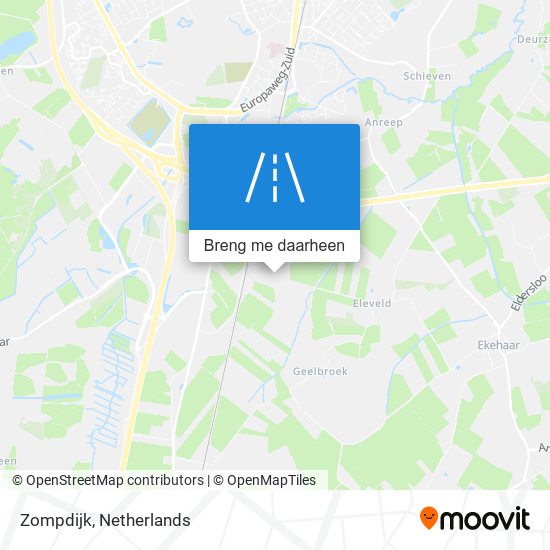 Zompdijk kaart