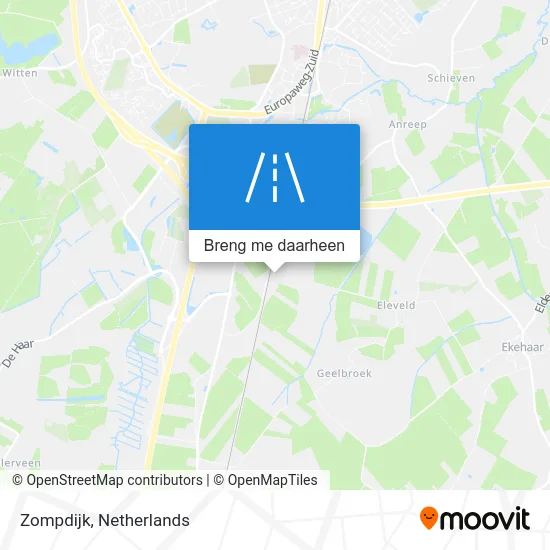 Zompdijk kaart