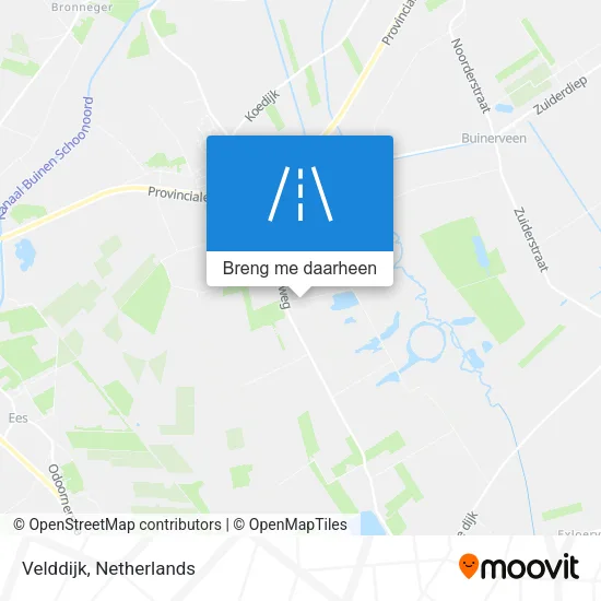 Velddijk kaart