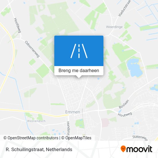 R. Schuilingstraat kaart