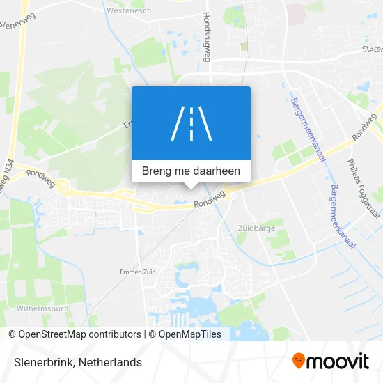 Slenerbrink kaart