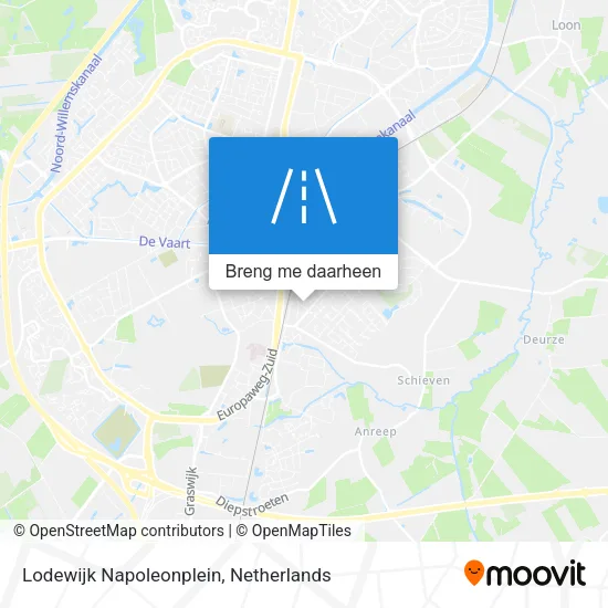 Lodewijk Napoleonplein kaart