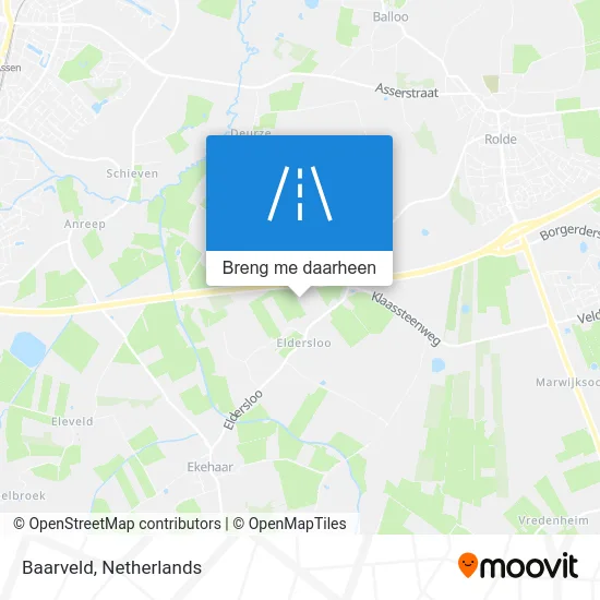 Baarveld kaart