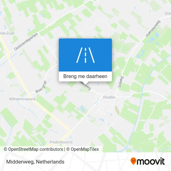 Middenweg kaart
