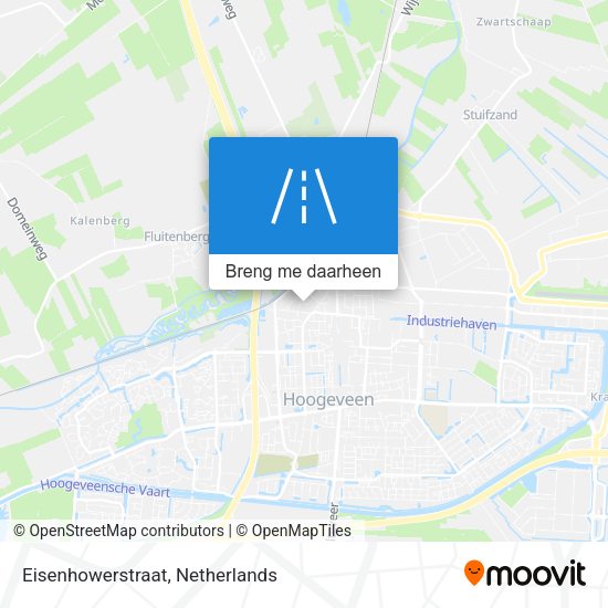 Eisenhowerstraat kaart