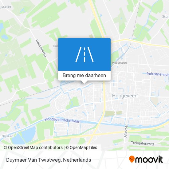 Duymaer Van Twistweg kaart