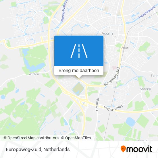 Europaweg-Zuid kaart