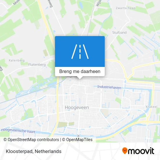 Kloosterpad kaart