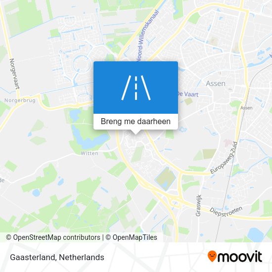 Gaasterland kaart
