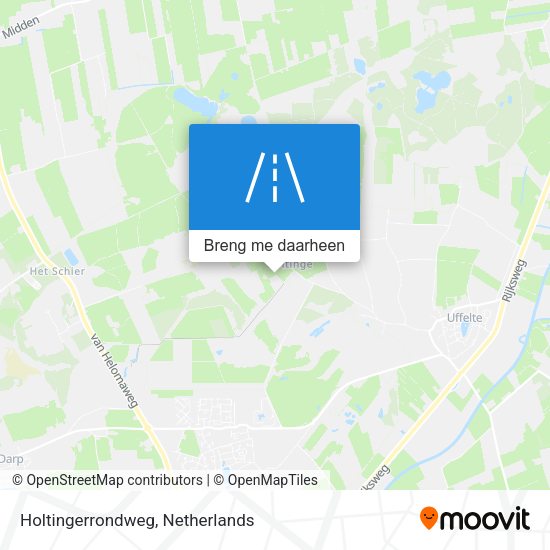 Holtingerrondweg kaart