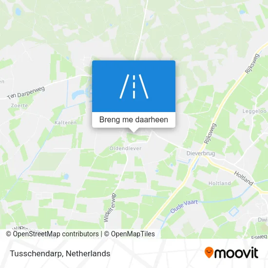 Tusschendarp kaart