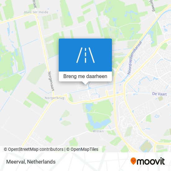 Meerval kaart