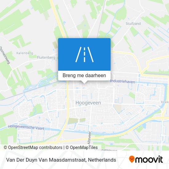 Van Der Duyn Van Maasdamstraat kaart