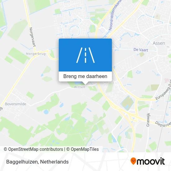 Baggelhuizen kaart