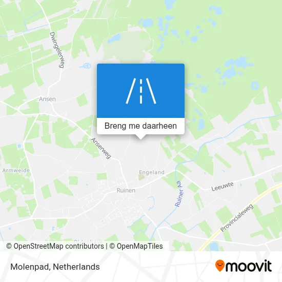 Molenpad kaart