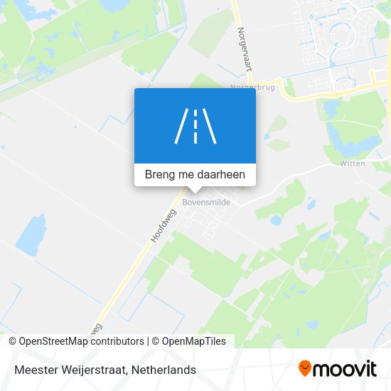 Meester Weijerstraat kaart