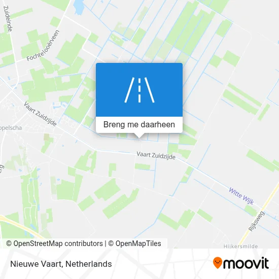 Nieuwe Vaart kaart
