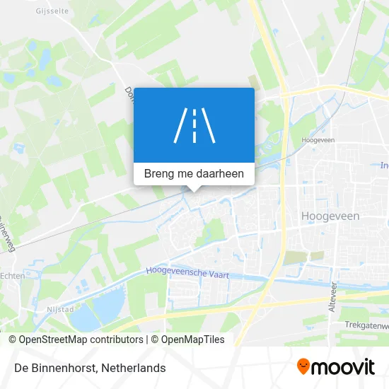 De Binnenhorst kaart