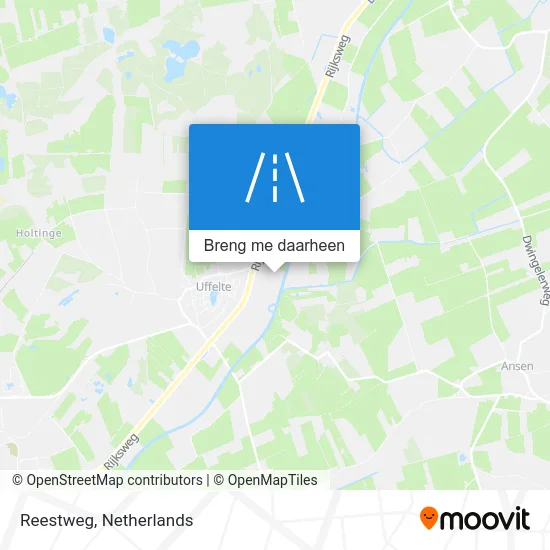 Reestweg kaart